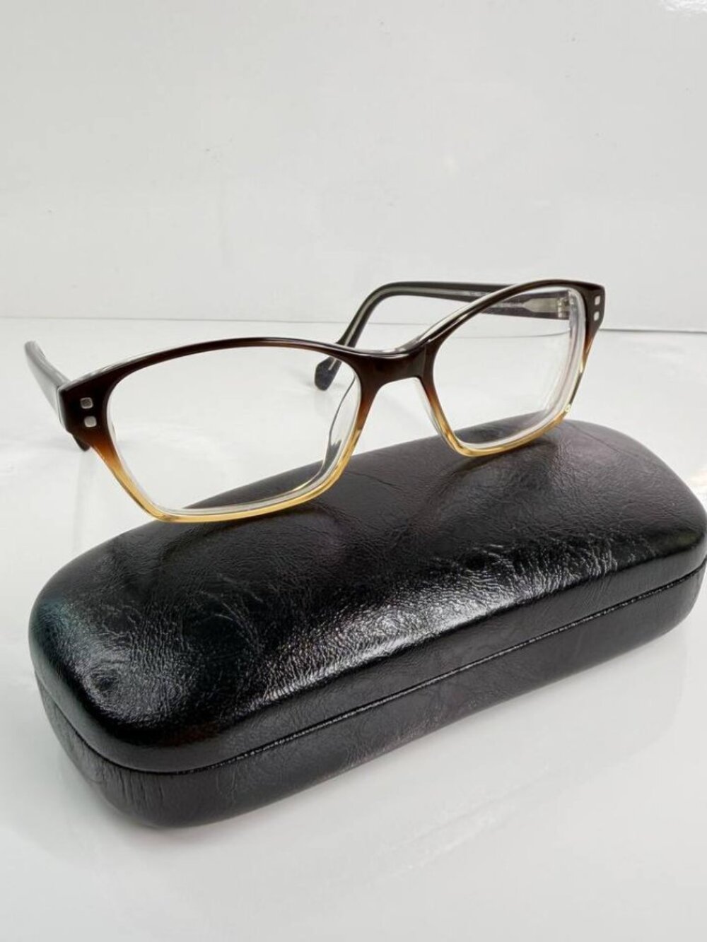 Jai Kudo Eyeglasses – Brown Gradient Frame 52-15.5-148